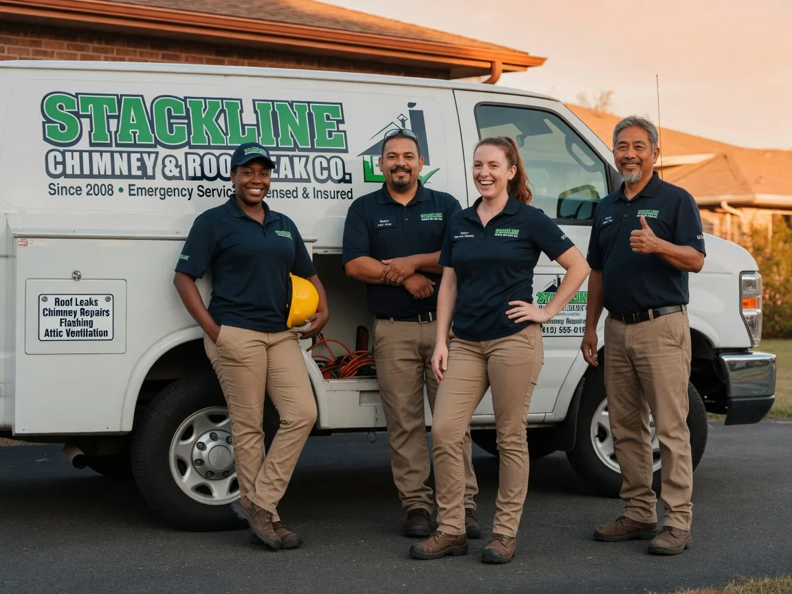 Chimney flashing repair company in Harriman, TN
